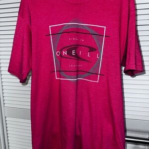 O'Neill Men's Pink Graphic Tee